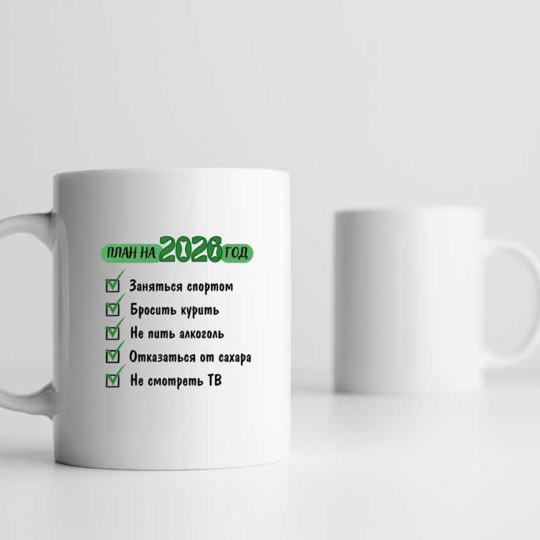 Кружка План на год 2026