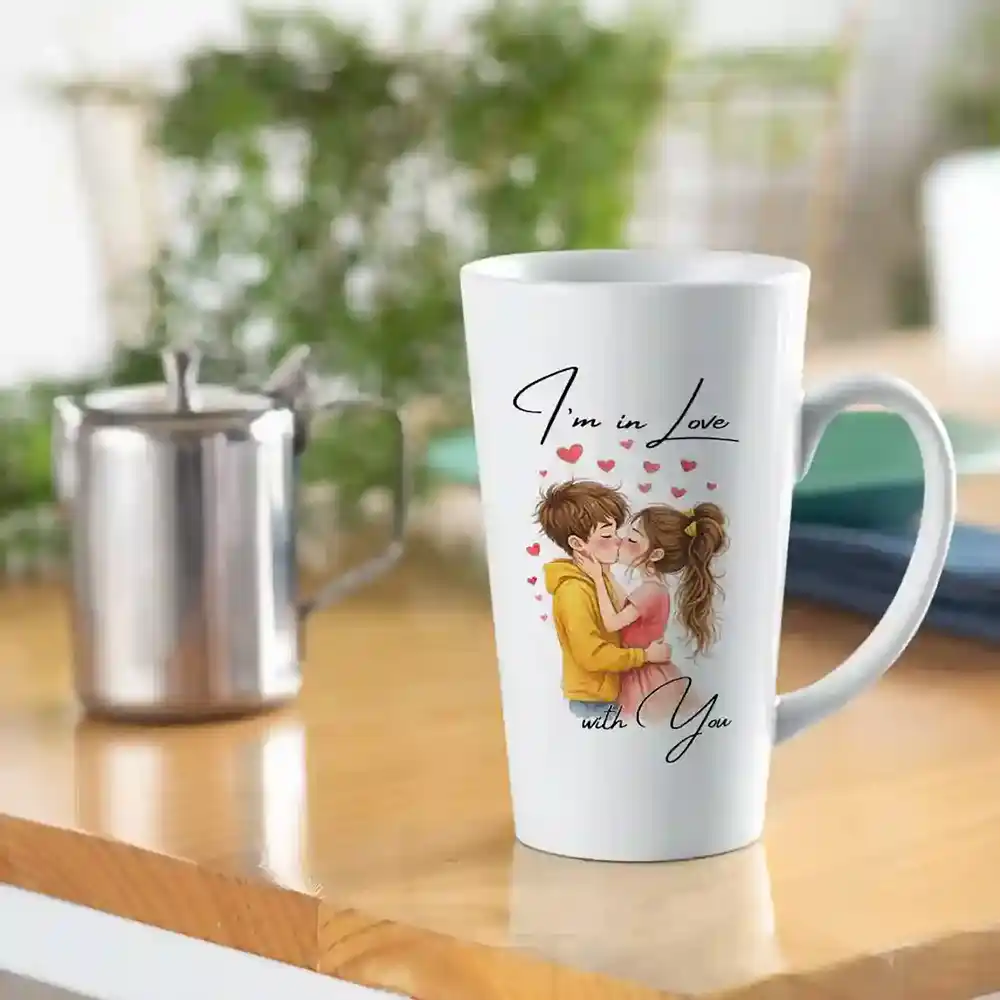 krūze big latte “I`m in Love with you”