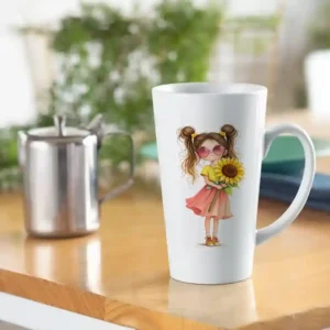 krūze big latte “Sunflower”