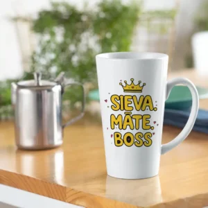 Krūze Big Latte “Sieva, Māte, Boss”